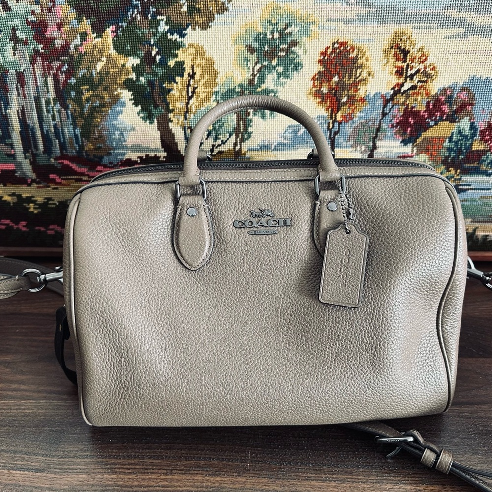 Coach Large Rowan-  dark stone